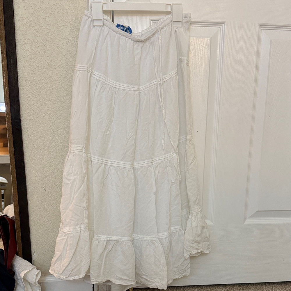 PacSun White Maxi Skirt